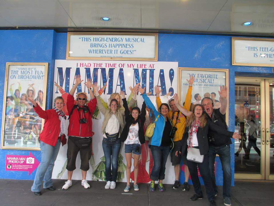 Walkin Braodway Mamma Mia!